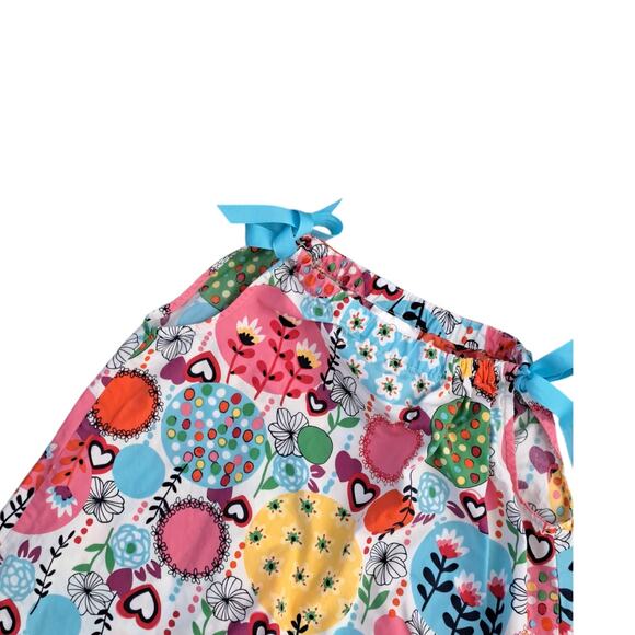 Hanna Andersson Girl's Blue Floral Pillowcase Dress Size 110 US 5 - Picture 2 of 6